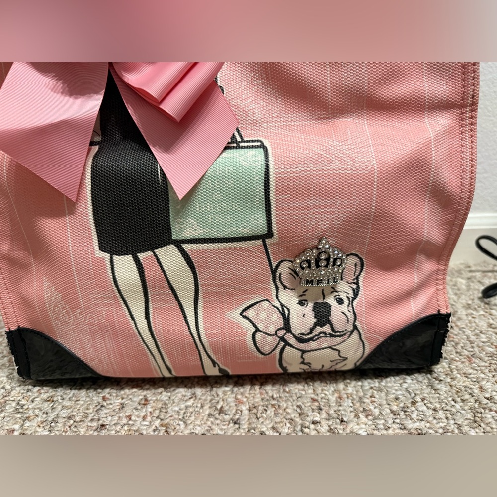 My flat in London Tote Bag Gabrielle pink - Picture 3 of 16